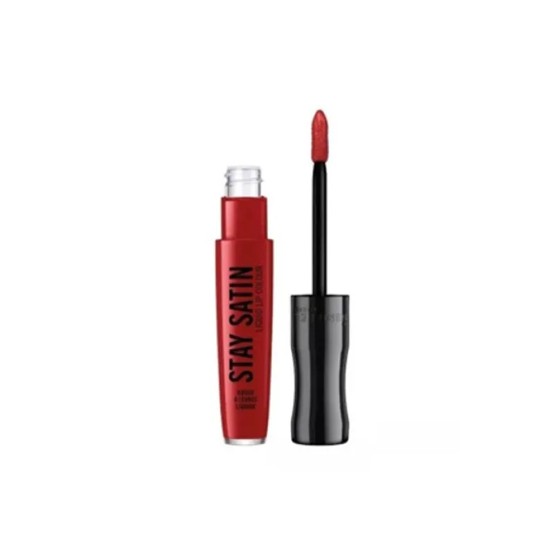 Lip Gloss & Stain^Rimmel Stay Satin Liquid Lip Colour Lip Gloss 500 Redical