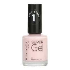 Nail Polish^Rimmel Super Gel Nail Polish 004 Berry Fro-Yo