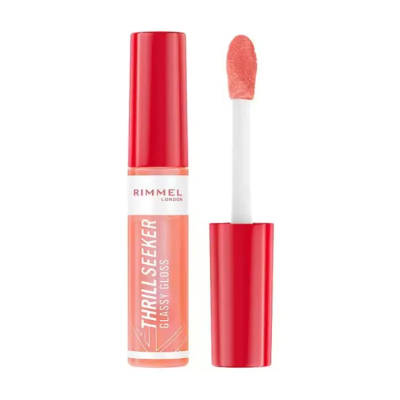 Lip Gloss & Stain^Rimmel Thrill Seeker Lipgloss Peachy Vibes 250
