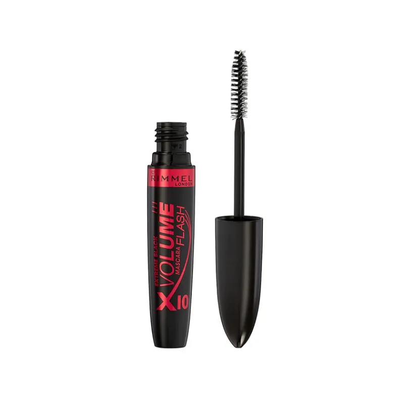 Mascaras^Rimmel Volume Flash X10 Mascara 001 Extreme Black