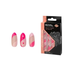 False Nails^Royal Cosmetics Soul Mate Almond Nails NNAI412