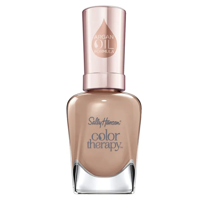 Nail Polish^Sally Hansen Argan Oil Color Therapy Nail Polish 521 Cashmere Calm