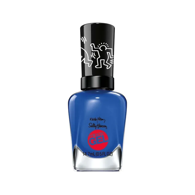 Nail Polish^Sally Hansen Miracle Gel Keith Haring 925 Draw Blue In