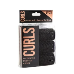 Hair Accessories^Salon Pro 6 Ceramic Thermal Rollers BEAU300