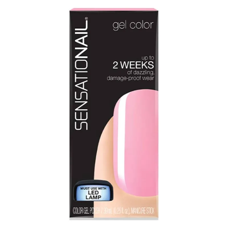 Gel Nail Polish^Sensationail Gel Polish Pink Chiffon