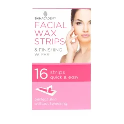 Hair Removal^Skin Academy 16 Facial Wax Strips