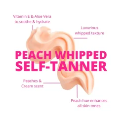 Fake Tan^Skinny Tan Peach Whipped Self Tanner Medum 150ml