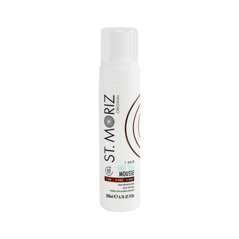 Fake Tan^St Moriz Instant Tanning Mousse Darker Than Dark 1 Hour Fast Tan