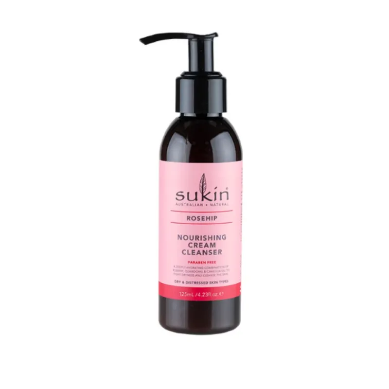 Cleansers^Sukin Rosehip Nourishing Cream Cleanser 125ml