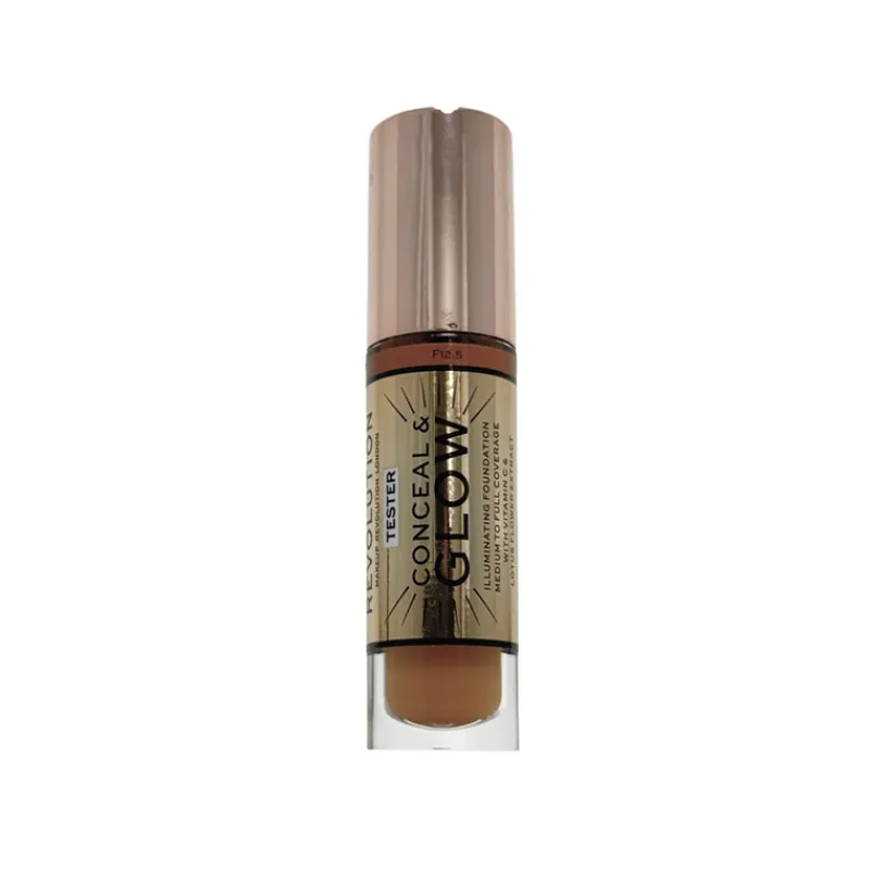 Foundations^Revolution Tester Conceal & Glow Foundation F12.5