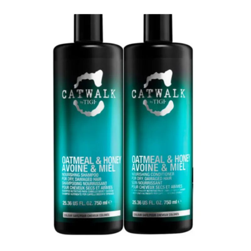 Duos & Supersize^TIGI CATWALK OATMEAL & HONEY DUO SHAMPOO & CONDITIONER