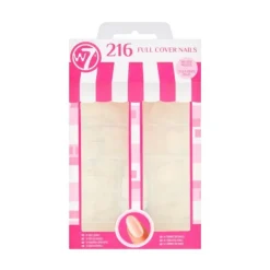 False Nails^W7 216 Full Cover Nails Oval