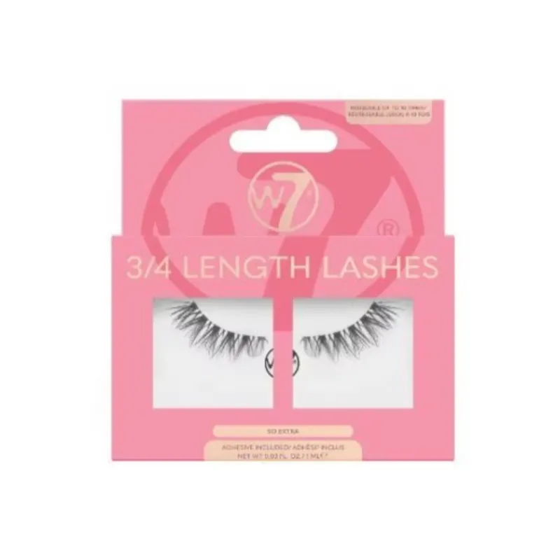 False Eyelashes^W7 3/4 Length Lashes So Extra