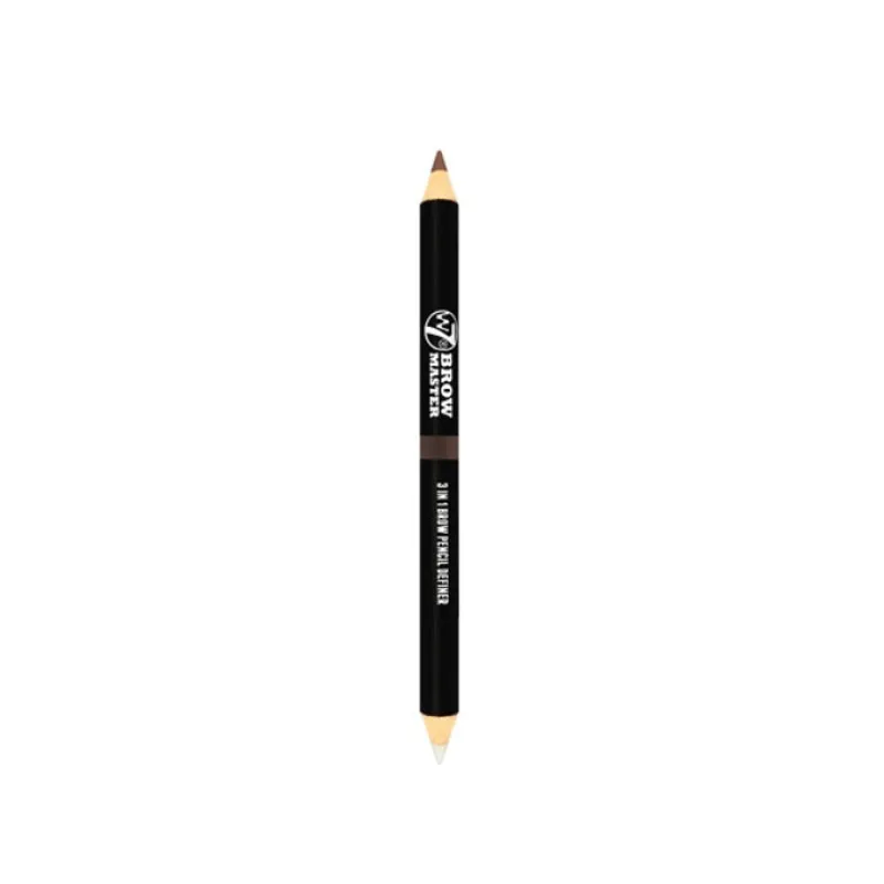 Eyebrow Pencils^W7 Brow Master 3 in 1 Pencil Definer Brown