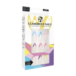False Nails^W7 Glamorous Nails Rainbow Blessing