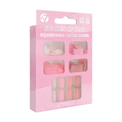 False Nails^W7 Glamorous Nails Shades Of Pink x 96 Nails