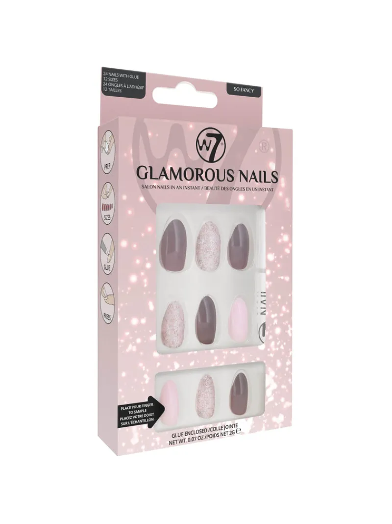 False Nails^W7 Glamorous Nails So Fancy