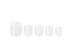 False Nails^W7 Glamorous Nails White Lily