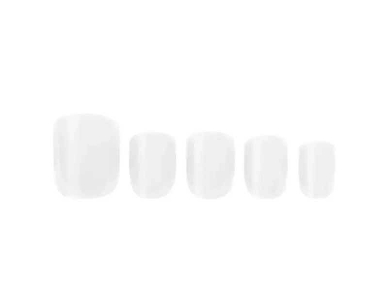 False Nails^W7 Glamorous Nails White Lily