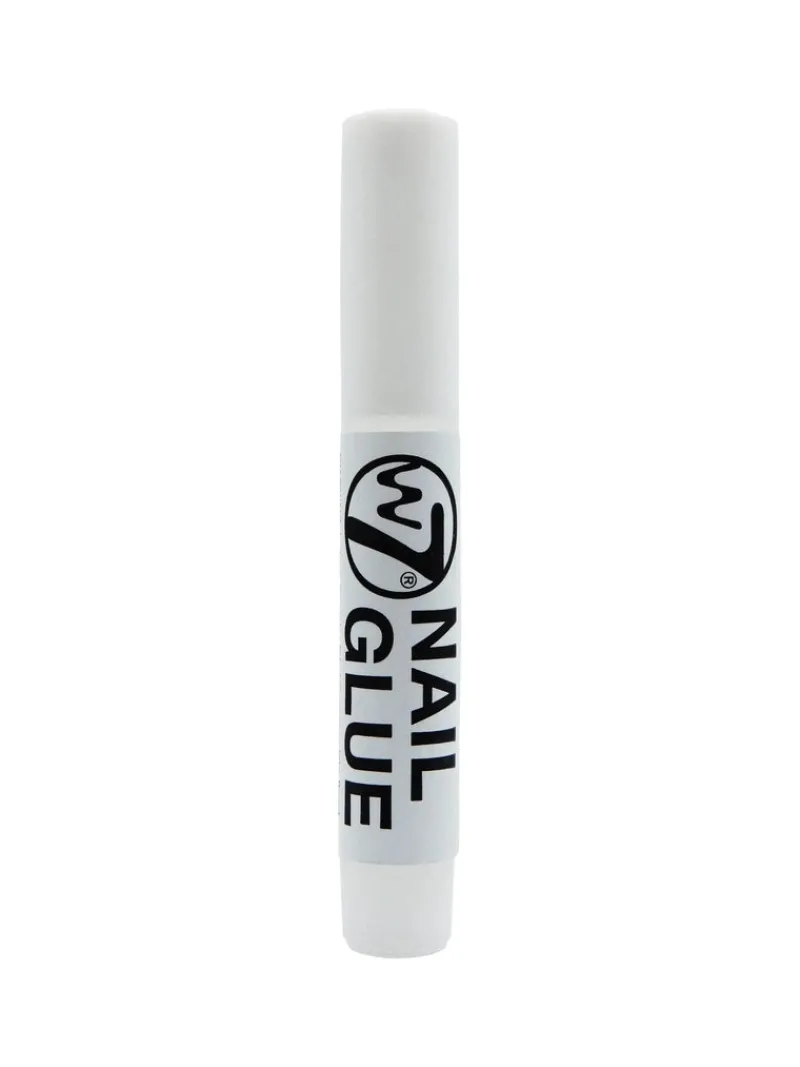 False Nails^W7 Glamorous Nails White Lily