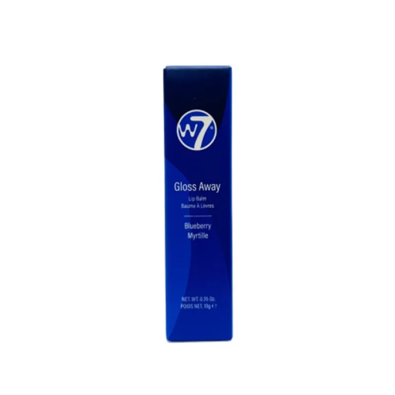 Lip Balms^W7 Gloss Away Lip Balm Blueberry