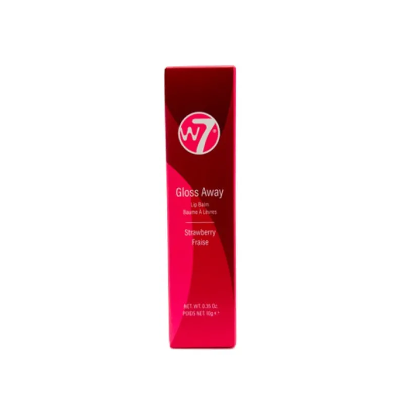 Lip Balms^W7 Gloss Away Lip Balm Strawberry
