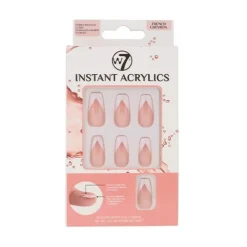 False Nails^W7 Instant Acrylics French Chevron