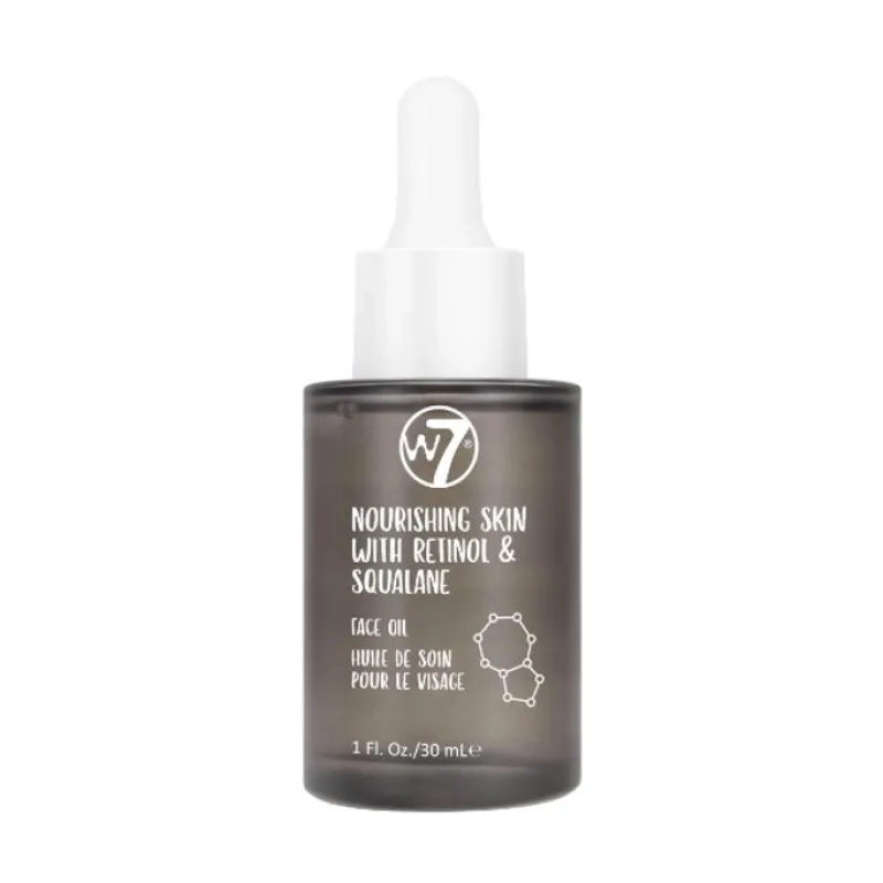 Skin Treatment^W7 Nourishing Skin Facial Oil With Retinol & Squalane