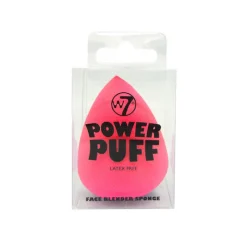Makeup Sponges^W7 Power Puff Face Blender Sponge Bright Pink