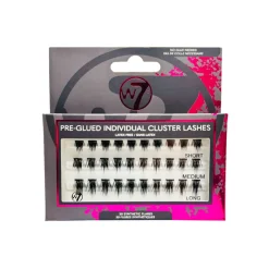 False Eyelashes^W7 Pre Glued Individual Cluster Lashes