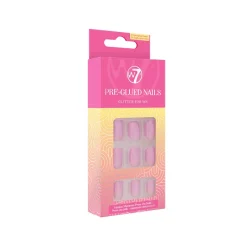 False Nails^W7 Pre Glued Nails Glitter For You