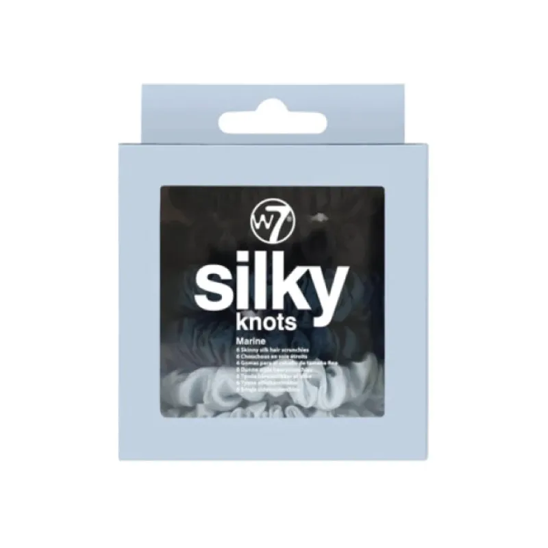 Hair Accessories^W7 Silky Knots Skinny Marine 6pk