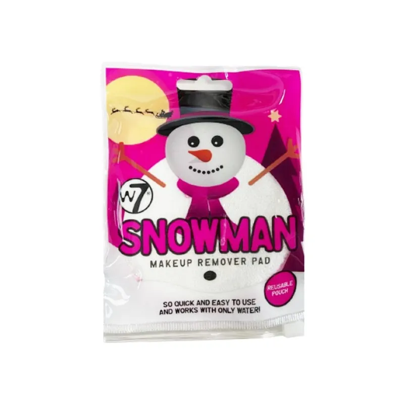 Beauty Tools^W7 Snowman Makeup Remover Cookie