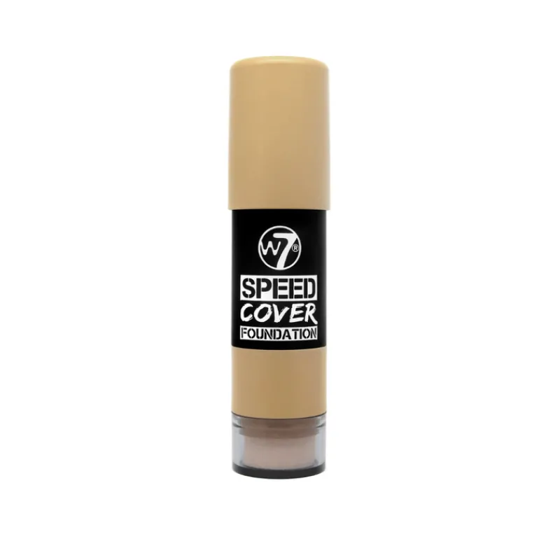 Foundations^W7 Speed Cover Foundation Stick with Sponge Applicator New Beige