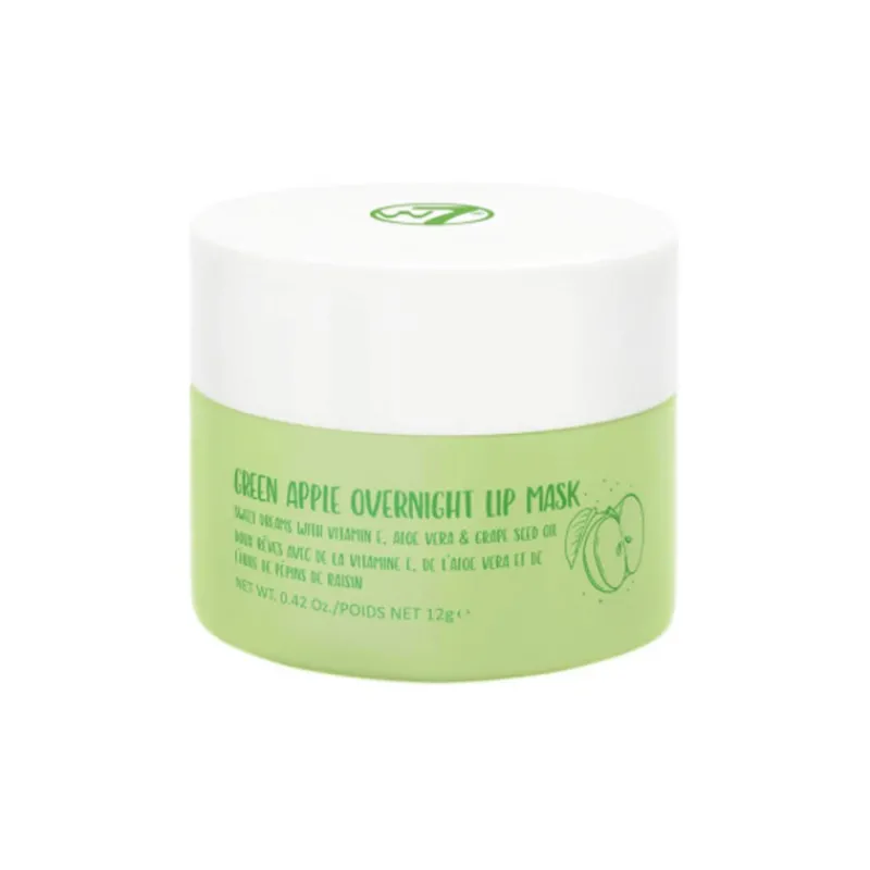 Masks & Patches^W7 Sweet Dreams Overnight Lip Mask Green Apple