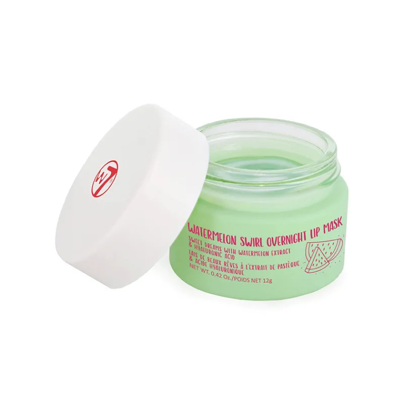 Masks & Patches^W7 Sweet Dreams Overnight Lip Mask Watermelon Swirl
