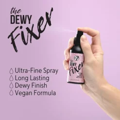 Setting Sprays^W7 The Dewy Fixer Setting Spray 60ml