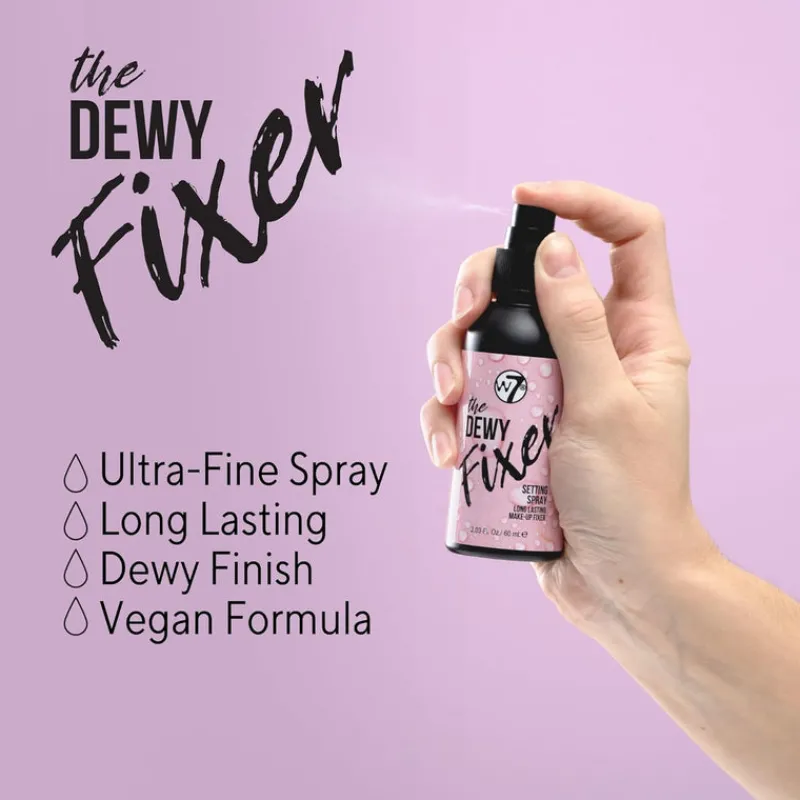 Setting Sprays^W7 The Dewy Fixer Setting Spray 60ml